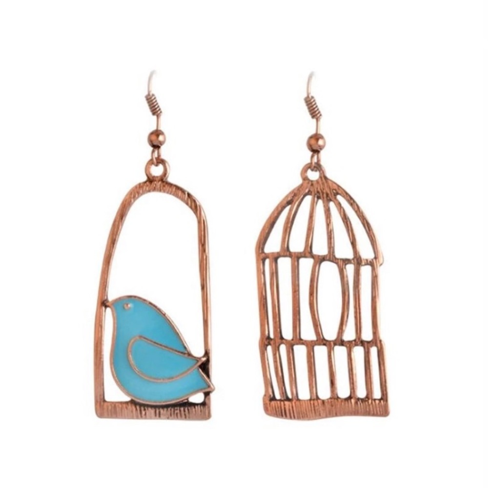 Rose gold earring